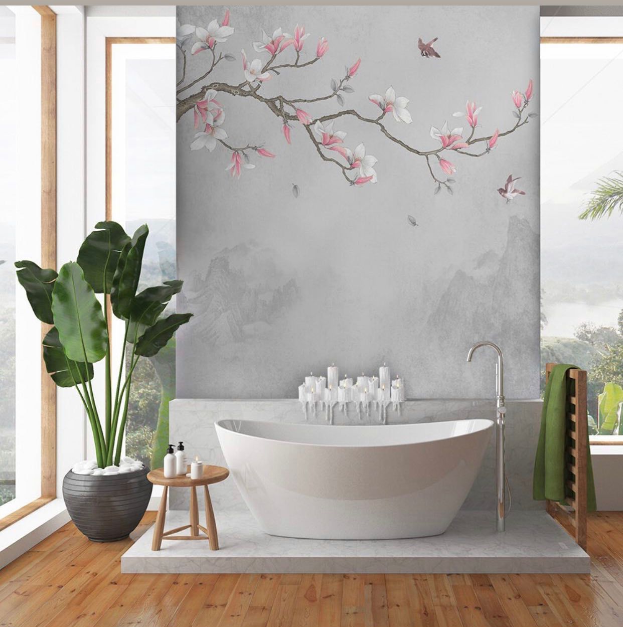 Bathroom Wallpaper