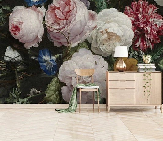 Peonies Flower Wallpaper