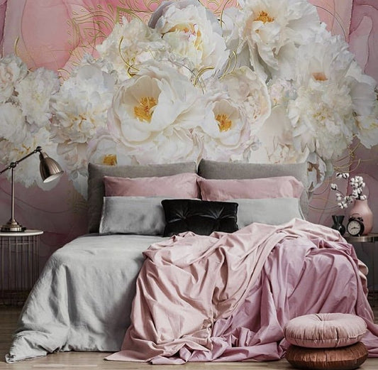Peonies Flower Wallpaper