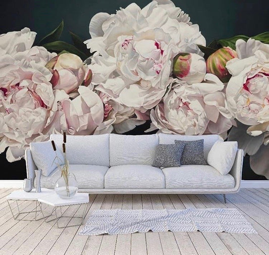 Peonies Flower Wallpaper