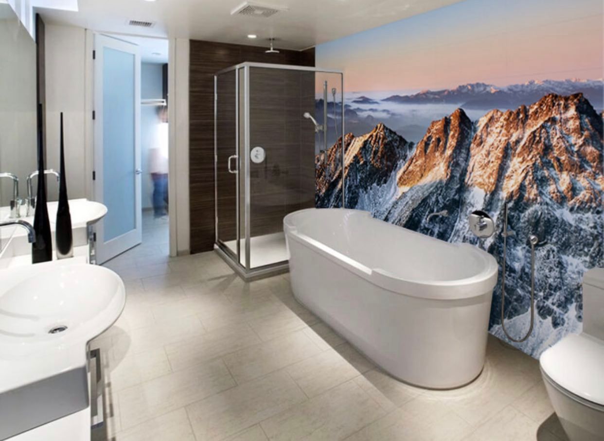 Bathroom Wallpaper