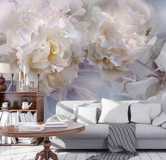 Peonies Flower Wallpaper