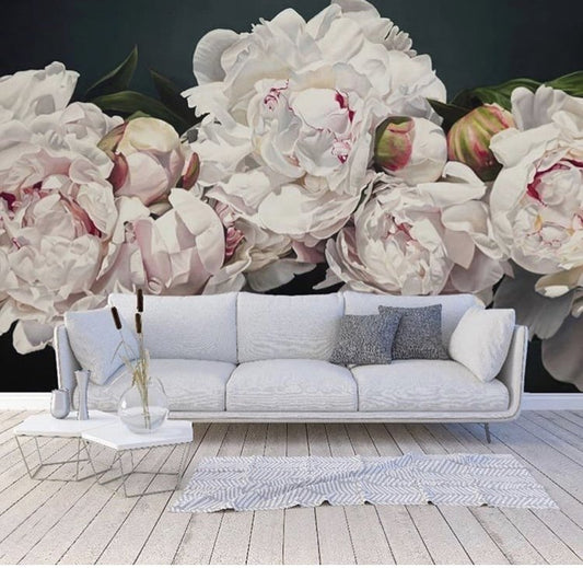 Peonies Flower Wallpaper