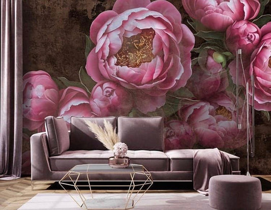 Peonies Flower Wallpaper