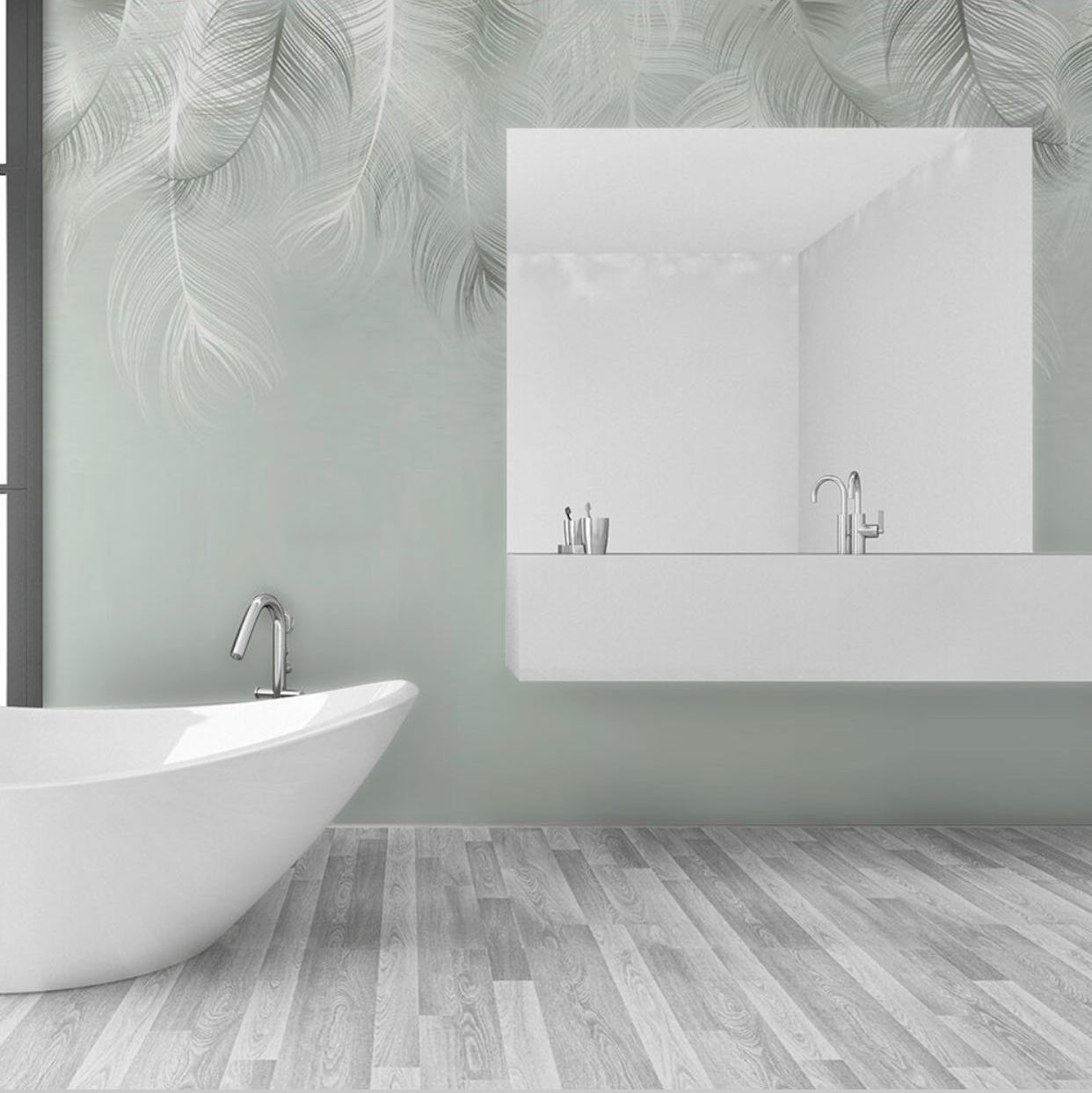 Bathroom Wallpaper