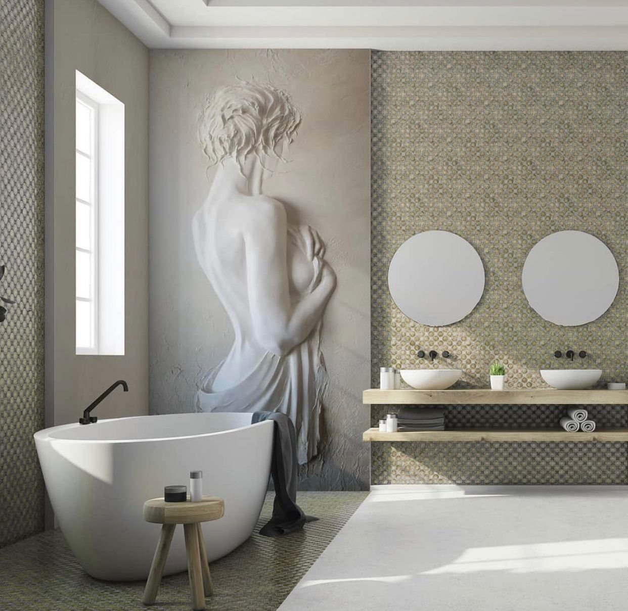 Bathroom Wallpaper