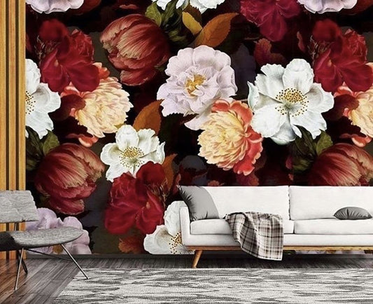 Peonies Flower Wallpaper